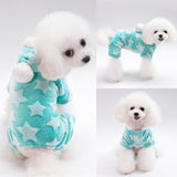 Pet Clothes for Small Dog ropa para perro Winter Cat Coat Clothing Fleece Dogs Outfit Jumpsuit Hooded Cute Bull Dogs Apparel