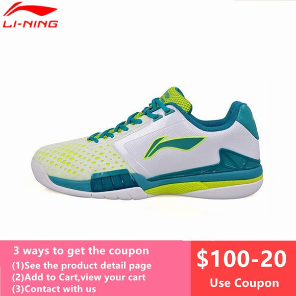 Li-Ning Professional Tennis Shoes for Men Cushioning Breathable Stability Sneaker Li Ning Mans tenis masculino Sports L622OLZ