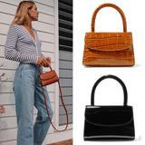 Bolsa Feminina Fashion Alligator Top-handle Handbag Designer Women Crossbody Bag Mini Shoulder Messenger Bags for Women 2019 Sac