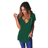 New 2019 Fashion Casual Women Tops T-Shirts Large Size Sexy Ladies Print Tops Tees Femme Loose Streetwear Plus Size T-Shirt