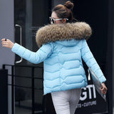 2019 New Winter Jacket Women Faux Fur Hooded Parka Coats Female Long Sleeve Thick Warm Snow Wear Jacket Coat Mujer Quilted Tops