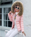 2019 New Winter Jacket Women Faux Fur Hooded Parka Coats Female Long Sleeve Thick Warm Snow Wear Jacket Coat Mujer Quilted Tops