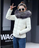 2019 New Winter Jacket Women Faux Fur Hooded Parka Coats Female Long Sleeve Thick Warm Snow Wear Jacket Coat Mujer Quilted Tops