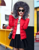 2019 New Winter Jacket Women Faux Fur Hooded Parka Coats Female Long Sleeve Thick Warm Snow Wear Jacket Coat Mujer Quilted Tops