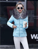 2019 New Winter Jacket Women Faux Fur Hooded Parka Coats Female Long Sleeve Thick Warm Snow Wear Jacket Coat Mujer Quilted Tops