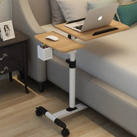 Foldable Computer Table Adjustable Portable Laptop Desk Rotate Laptop Bed Table Can be Lifted Standing Desk  64*40CM