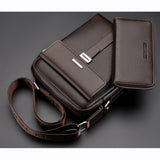 2019 New Arrival Fashion Men Business Leather Messenger Bag designer Casual Crossbody Shoulder Bag Men Bag Briefcase Promotional