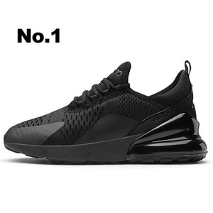 New Arrival Air Cushion Men Sneakers High Tech Damping Flyknit Breathable Men Casual Shoes Women Fashion Zapatillas de Hombre