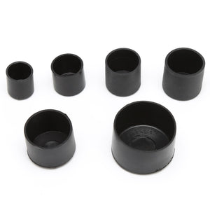 4pcs Furniture leg Rubber Chair Ferrule Anti Scratch Furniture Feet Leg Floor Protector Caps