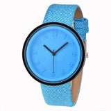 Colorful New Fashion Women's Watches Ladies Quartz Dress Wristwatch Casual PU Leather Simple Style Watch relogio feminino