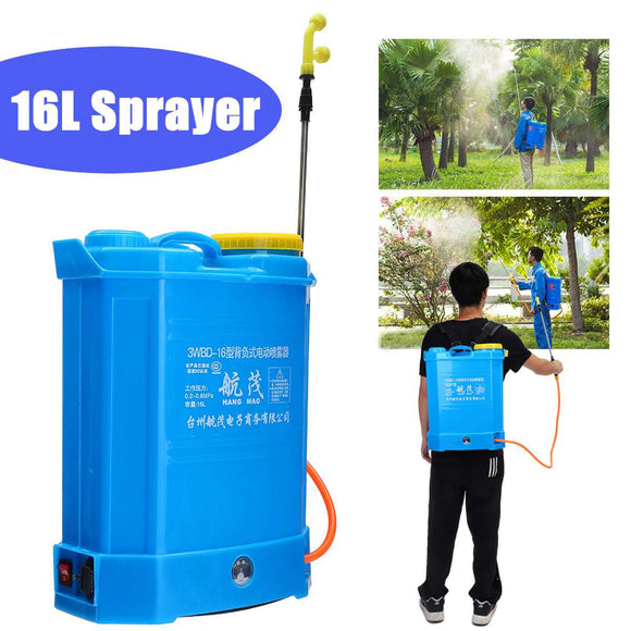 12v 240v Battery Cordless Agricultural Pesticide Spray Equipment Backpack  Garden Intelligent  Sprayer Knapsack 16 Litre