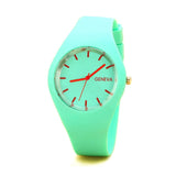 New Fashion Classic Silicone Women Watch simple style wrist watch Silicone Rubber casual dress Girl Relogio masculino 2018 clock