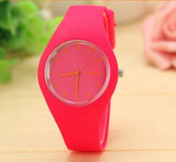 New Fashion Classic Silicone Women Watch simple style wrist watch Silicone Rubber casual dress Girl Relogio masculino 2018 clock