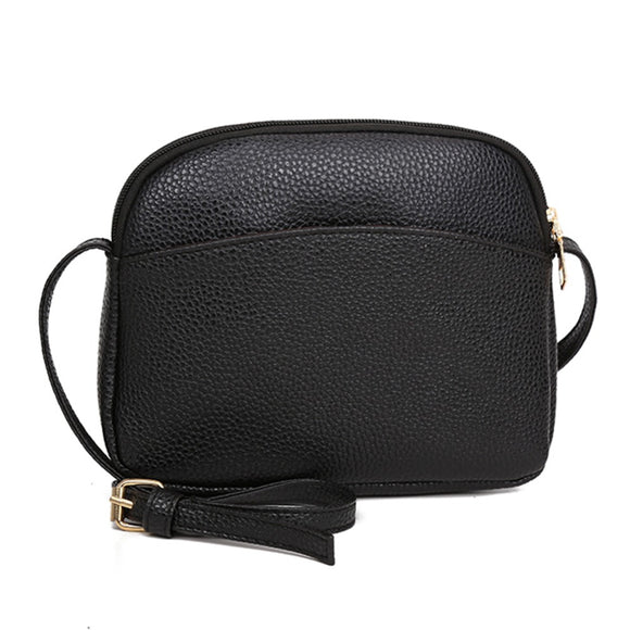 Women PU Leather Messenger Handbags Shell Shoulder Crossbody Bag Solid Small Bags for Women 2019 Sac a Main Ladies Hand Bag