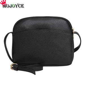 Women PU Leather Messenger Handbags Shell Shoulder Crossbody Bag Solid Small Bags for Women 2019 Sac a Main Ladies Hand Bag