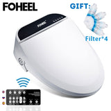 FOHEEL kids baby smart toilet seat cover electronic bidet cover clean dry seat heating wc intelligent toilet seat cover