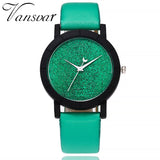 vansvar Women's Casual Quartz Leather Band Newv Strap Watch Analog Wrist Watch