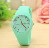 New Fashion Classic Silicone Women Watch simple style wrist watch Silicone Rubber casual dress Girl Relogio masculino 2018 clock