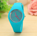 New Fashion Classic Silicone Women Watch simple style wrist watch Silicone Rubber casual dress Girl Relogio masculino 2018 clock