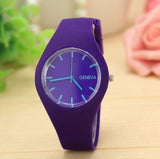 New Fashion Classic Silicone Women Watch simple style wrist watch Silicone Rubber casual dress Girl Relogio masculino 2018 clock