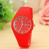 New Fashion Classic Silicone Women Watch simple style wrist watch Silicone Rubber casual dress Girl Relogio masculino 2018 clock