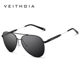 VEITHDIA Fashion HD Brand Unisex Designer Aluminum Men Sun Glasses Polarized Mirror Male Eyewear Sunglasses For Wommen/Men 6698