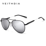 VEITHDIA Fashion HD Brand Unisex Designer Aluminum Men Sun Glasses Polarized Mirror Male Eyewear Sunglasses For Wommen/Men 6698