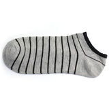 2019 fashion Comfortable 1Pair Unisex Comfortable Stripe Cotton Sock Slippers Short Ankle Socks New Arrival Breathable Soxs