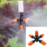 Greenhouse Five-outlet Adjustable Gardening Garden Rotating Atomization Agricultural Sprinkler Equipment Micro-spray