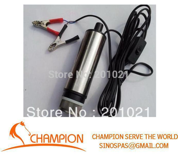 24V DC  small submersible water Diesel oil pump,Applies to the harvester, large agricultural machinery, engineering machinery