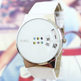 2018 New Fashion Youth Style Digital Display Quartz Watches Famous Brand Leather Strap Women Dress Wristwatch Girl Student Clock