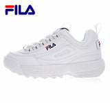 2019 FILAS Disruptor II Men and Women Sneaker Running Shoes White summer Increased Outdoor Sneaker size eur36-44