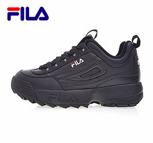 2019 FILAS Disruptor II Men and Women Sneaker Running Shoes White summer Increased Outdoor Sneaker size eur36-44