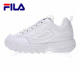 2019 FILAS Disruptor II Men and Women Sneaker Running Shoes White summer Increased Outdoor Sneaker size eur36-44