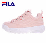 2019 FILAS Disruptor II Men and Women Sneaker Running Shoes White summer Increased Outdoor Sneaker size eur36-44