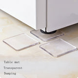 4 Pcs Washing Machine Refrigerator Chair Cushion Shock Proof Pad Furnitures Anti Slip Pad XH8Z NO29