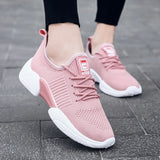 2019 Breathable Lightweight Women Running Shoes White Sneakers Woman Comfortable Non-slip Female Jogging Walking FILAS Shoes