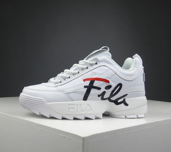 Originals 2019 2018 FILAS Disruptor II Sneaker shoes for woman men Running Shoes zapatos hombre Increased zapatillas mujer white